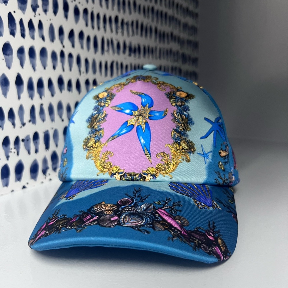 Versace Ocean-Themed Cap